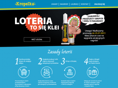 Loteria Kropelka "To się klei"